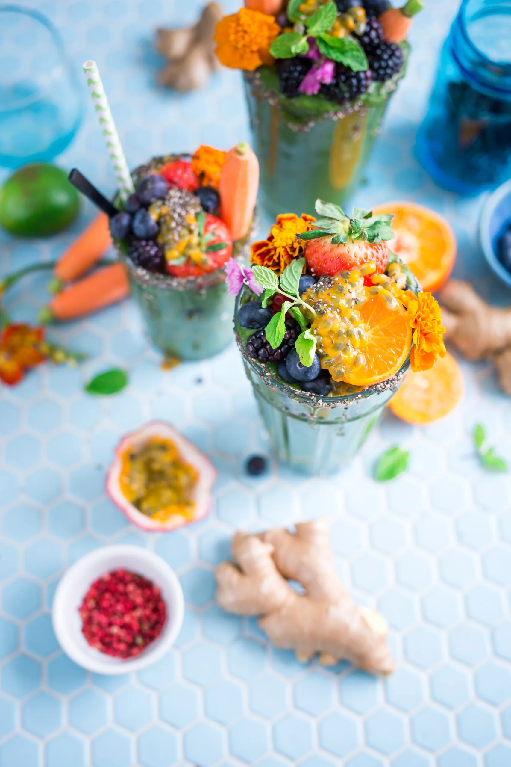 healthy fruit smoothie